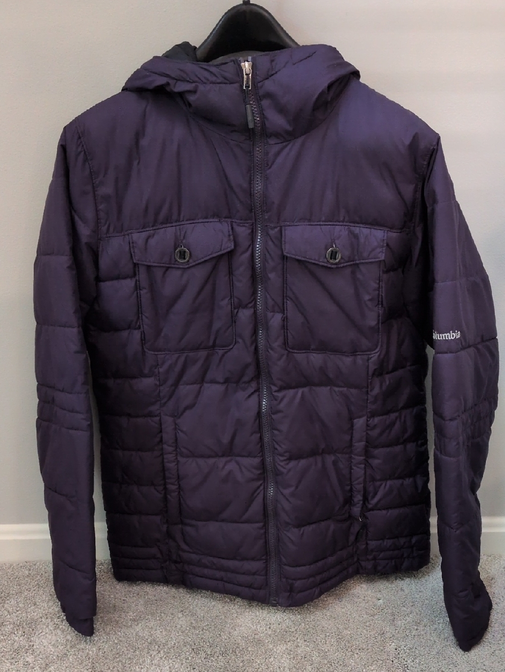 Columbia Purple Winter Coat Size Large
